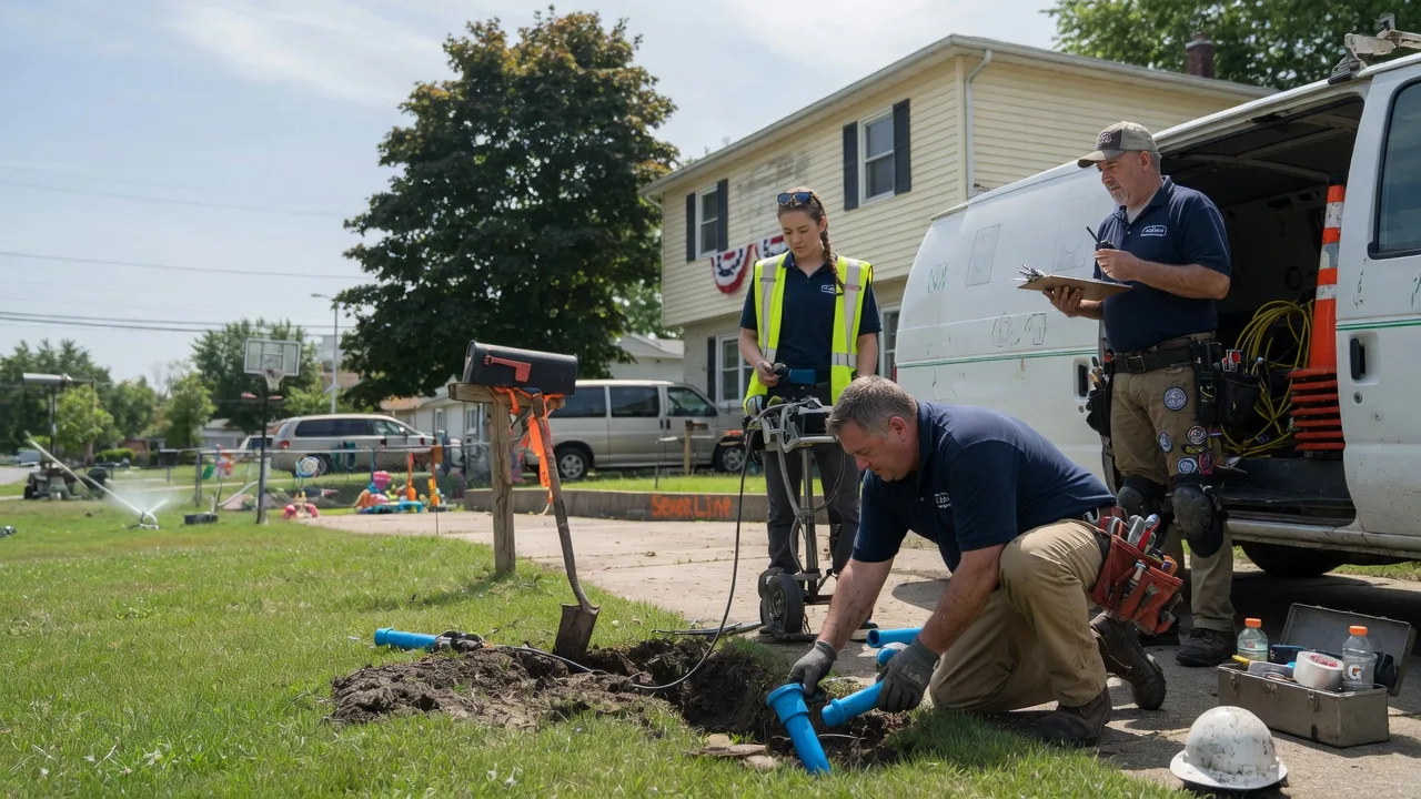 Slab Leak Repair in Falmouth, MI near me